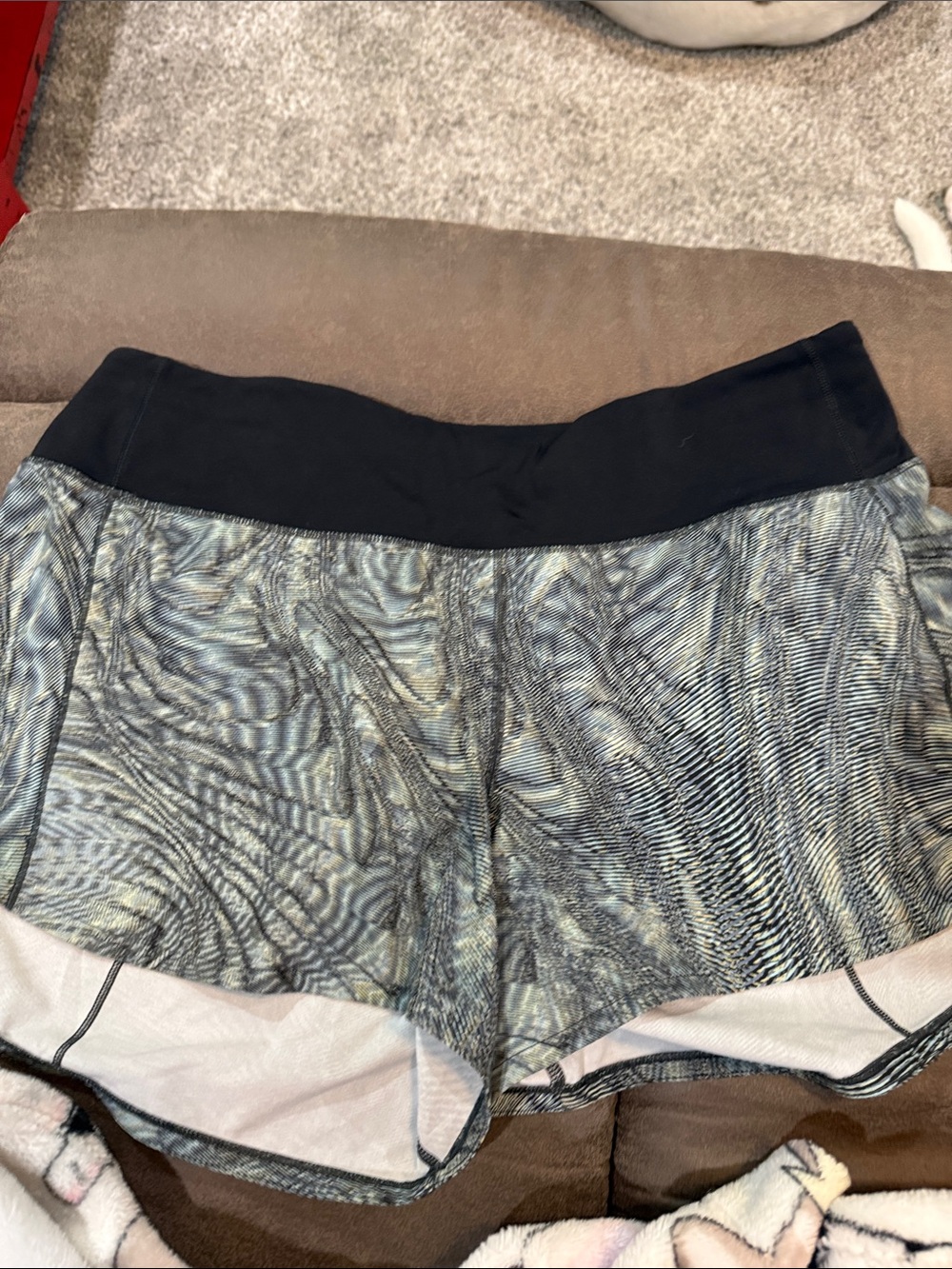 Lululemon Speed Up- Blue/Green